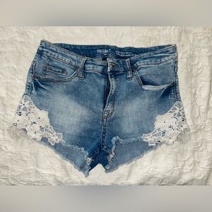 Lace shorts size 10